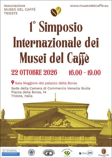 1^ Convention internazionale dei Musei del caffè: Trieste, 22 ottobre 2026